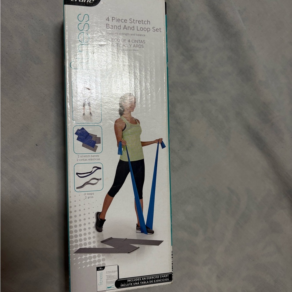 Fitness Gear Blue Band and Loop Set - Picture 4 of 6